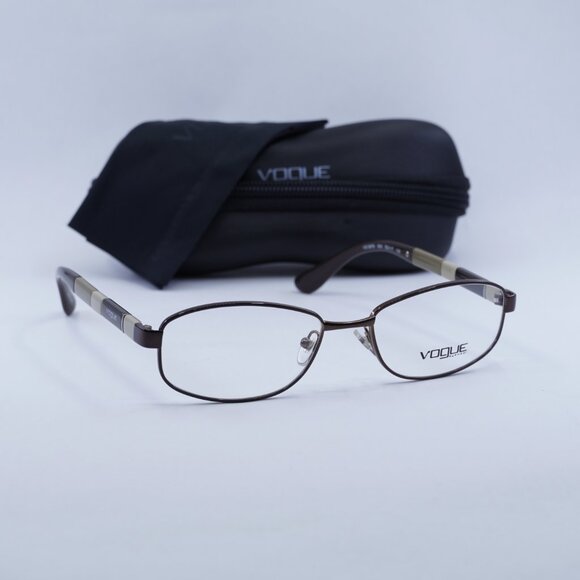 🕶️ New Vogue VO3976 934 Eyeglasses - Brown Multicolor Frame - Picture 8 of 8